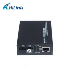 10/100M Fast Ethernet Fiber Media Converter Auto Negotiation One RJ45 / SFP Port