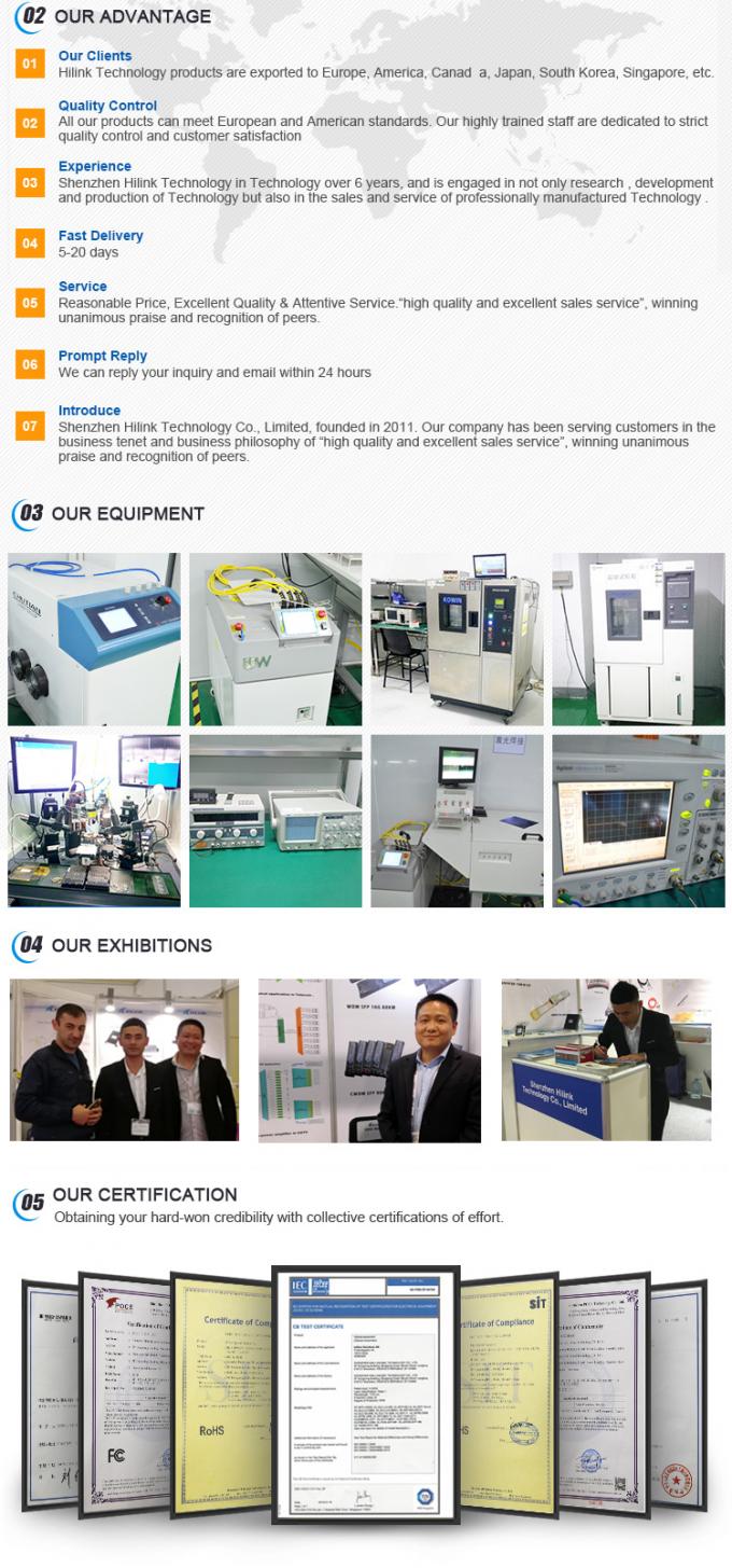 400Gb/s QSFP-DD LR4 10km SMF Optical Transceiver Duplex LC Connector für RoHS-konforme und Fernstrecken 3