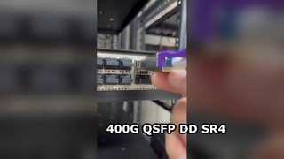 QSFP28 100G BIDI ZR4 80KM optischer Transceiver-Test