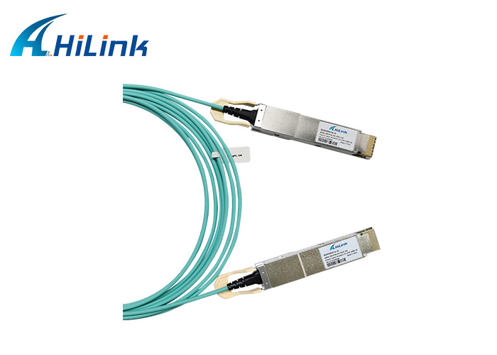 QSFP-DD AOC 400G aktives Kabel Lichtleiterkabel-AOC 5M OM4 MMF AOC in mehreren Betriebsarten