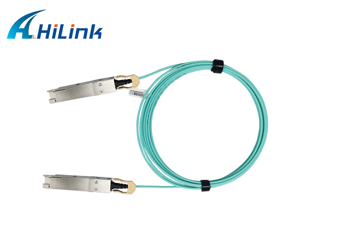 QSFP-DD AOC 400G aktives Kabel Lichtleiterkabel-AOC 5M OM4 MMF AOC in mehreren Betriebsarten