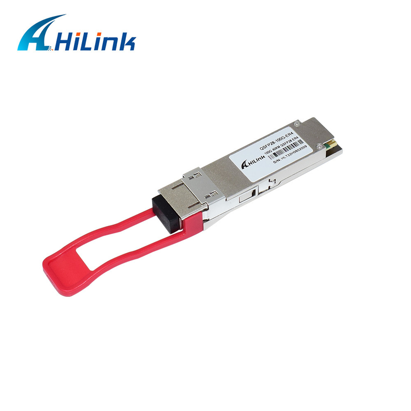 Optische Transceiver-Module QSFP28 100G SMF Doppel-LC ER4 40KM EML+APD mit FEC