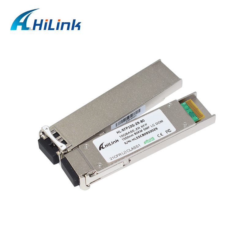 XFP-10G-ZR 10G Modul-Transceiver Inspektions-ZR 80km Basis-XFP 100km 120km Duplex-LC DDM
