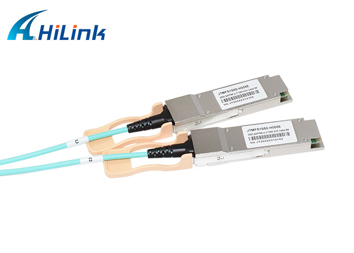 Optisches aktives Kabel 200G QSFP56 QSFP AOC 2 zum Ethernet-Kabel X QSFP28 AOC