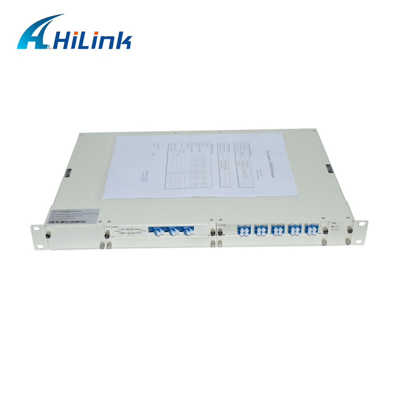 Lösung der Filter-Arbeits-DWDM Mux mit EDFA-Verstärker für einzelne Faser