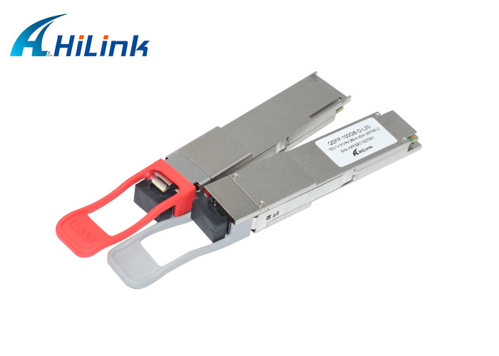 100GBASE – BX20 optisches Transceiver-Modul QSFP28 LAN WDM 1280 nm 1310 nm 20 km LC-Simplex-Transceiver