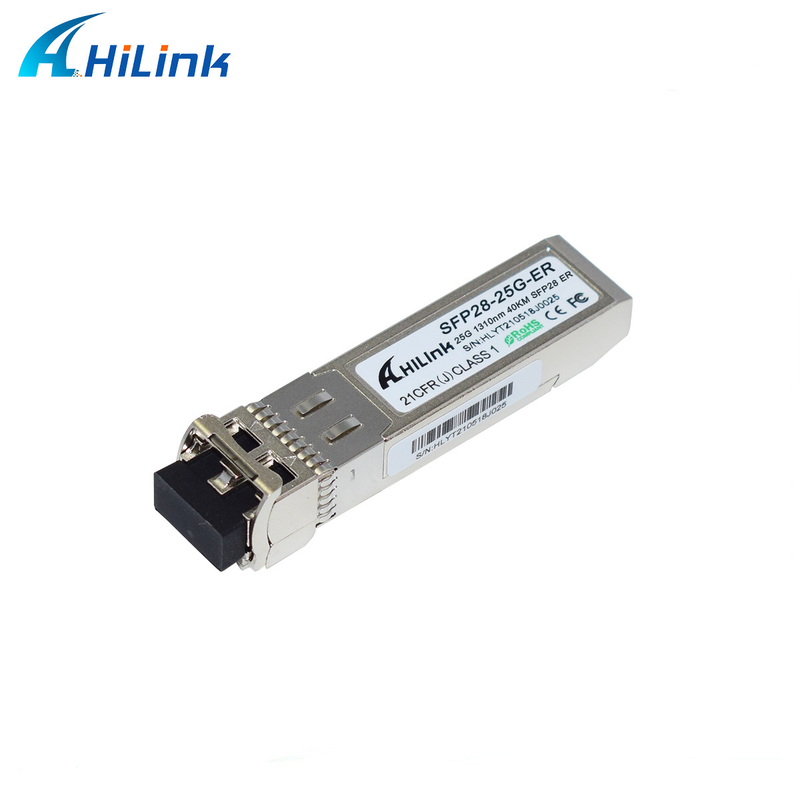 Transceiver-Modul LC 25G 25G SFP ER 40KM optischer Ethernet-Router mit Hafen