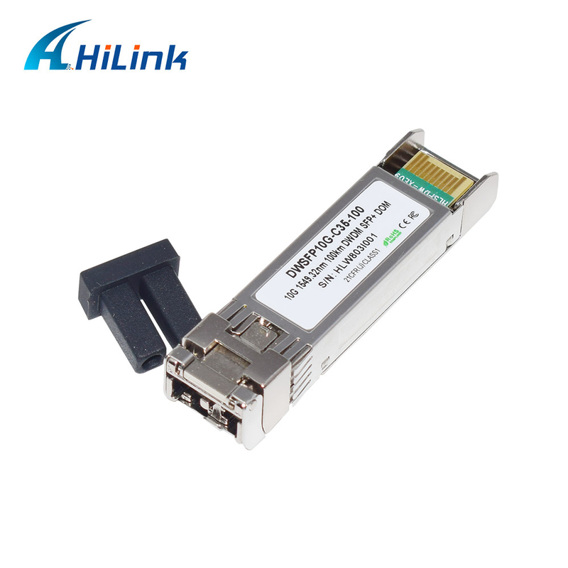 Duplex-LC-SMF-Transceiver-Modul 10G DWDM SFP+ C17-C61 100 km DOM für die Übertragung