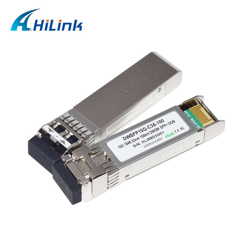 Duplex-LC-SMF-Transceiver-Modul 10G DWDM SFP+ C17-C61 100 km DOM für die Übertragung