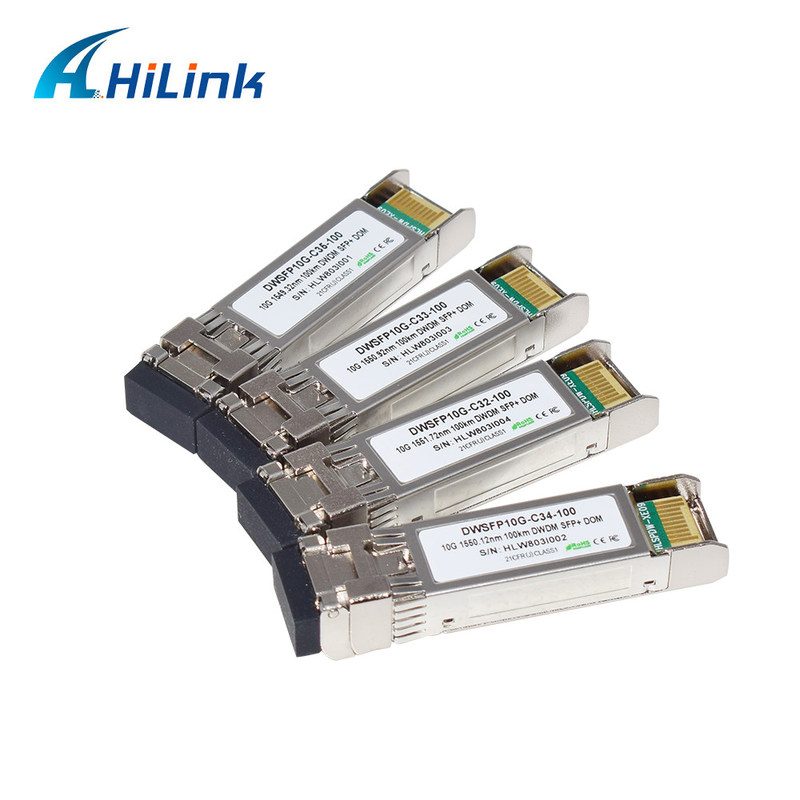 Duplex-LC-SMF-Transceiver-Modul 10G DWDM SFP+ C17-C61 100 km DOM für die Übertragung