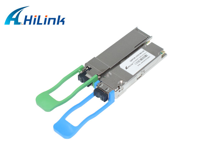 100Gb/s QSFP28 ER 30KM BIDI einzelner optischer Transceiver QSFP28-100G-BXU30/QSFP28-100G-BXD30 Lambdas