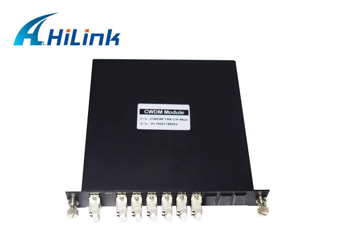 Sondern Sie aus,/Doppelkanäle der faser-CWDM Mux Demux des Modul-6 für Verdrahtungshandbuch-Netz