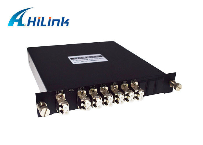 Sondern Sie aus,/Doppelkanäle der faser-CWDM Mux Demux des Modul-6 für Verdrahtungshandbuch-Netz