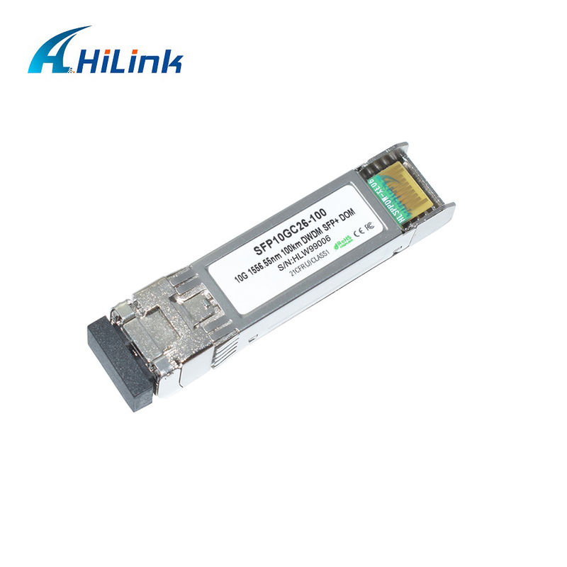 10G DWDM 100KM Optical Transceiver Module für Fernübertragung 100 GHz C-Band Optical Module