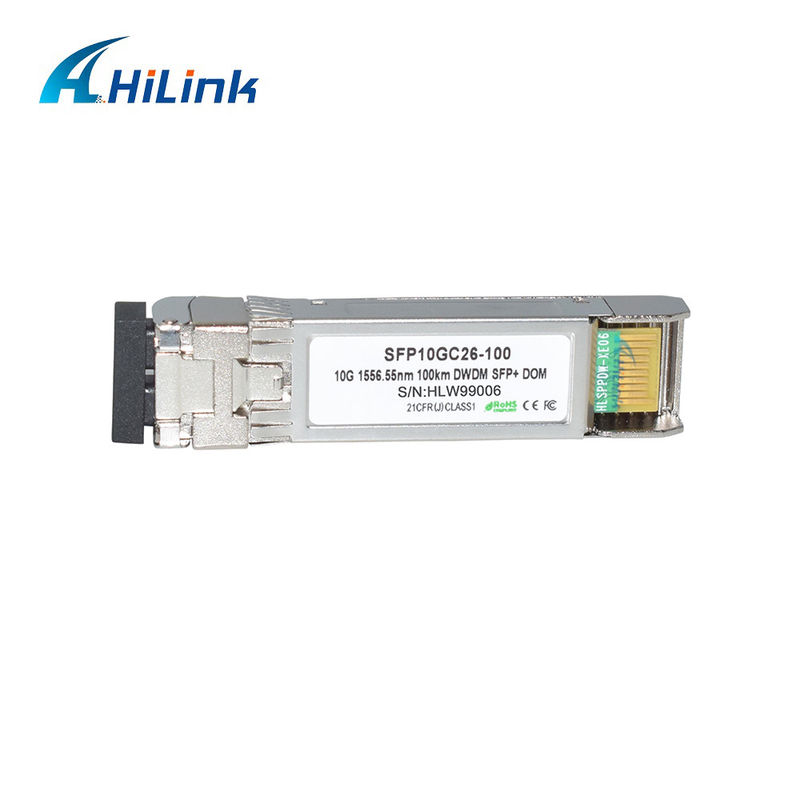 10G DWDM 100KM Optical Transceiver Module für Fernübertragung 100 GHz C-Band Optical Module