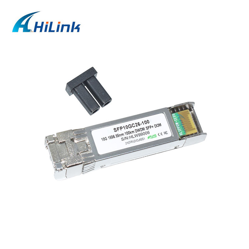 10G DWDM 100KM Optical Transceiver Module für Fernübertragung 100 GHz C-Band Optical Module