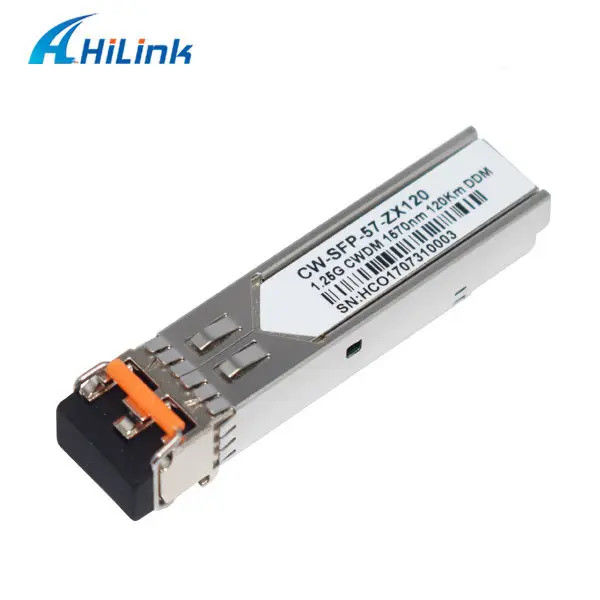 1.25G CWDM 120KM CWDM-SFP Transceiver 1570nm CWDM Farboptik 1000BASE DOM LC SMF