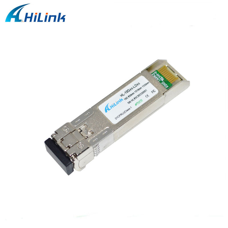 SFP+ 10Gig Ethernet Modul 10G SR 850nm 300M LC Duplex DDM Glasfasertransceiver für 4G Netzwerk WDM Funktion für FTTH SFP-10G-SR