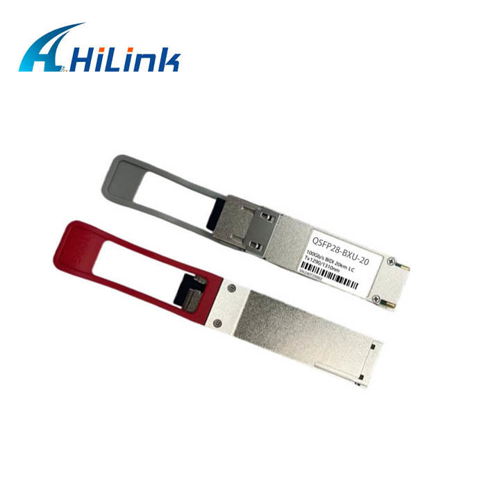 100G Base QSFP28 BiDi Modul für 0 bis 70 °C Umgebung, 10 km und 20 km Datenrate