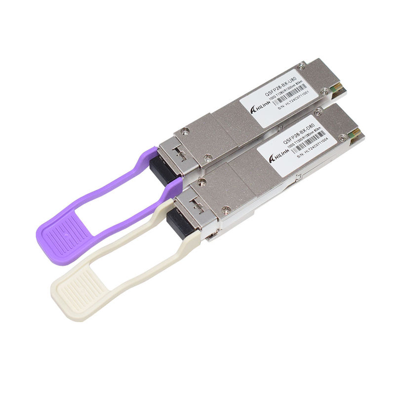 QSFP28 BIDI 100G ZR QSFP28 80km 1280/1300nm 100GBASE-BX80 QSFP28 Modul 80km LC