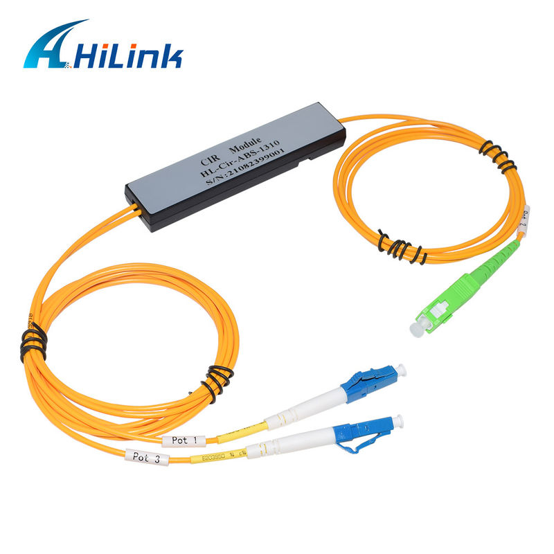 ABS-Box 3 Ports Circulator, Port1 & Port3-LC/UPC, Port2-SC/APC 1310 Nm/1550 Nm/1610 Nm