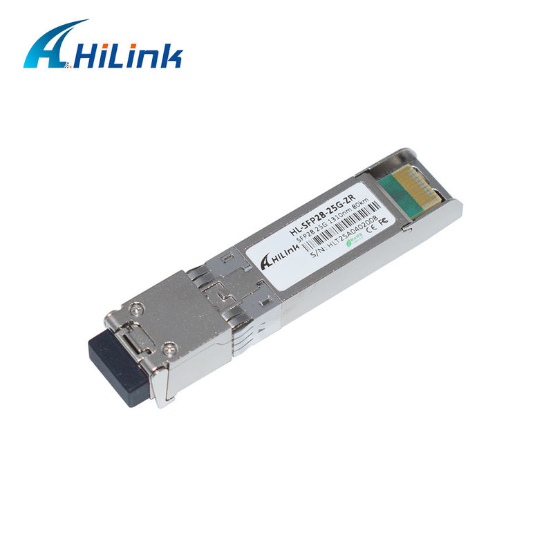 25G ZR SFP 80KM LC 25G Ethernet SFP Transceiver DOM 1310nm Glasfasertransceiver