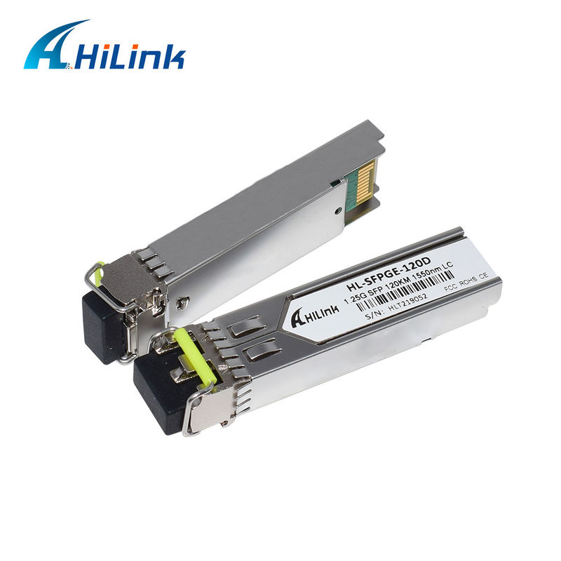HL-SFPGE-120D HILINK 1,25G SFP Transceiver 1550nm LC-Anschluss DDM GBIC Modul für große Entfernungen (120 km Reichweite) und stabile Leistung