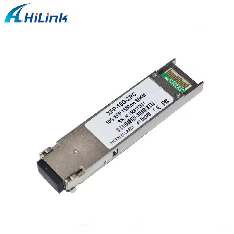 3 Jahre Garantie 10G-XFP-ZR-80km Hilink 10Gb/s 1550nm 80km Duplexfaser SM XFP GBIC Transceiver Modul