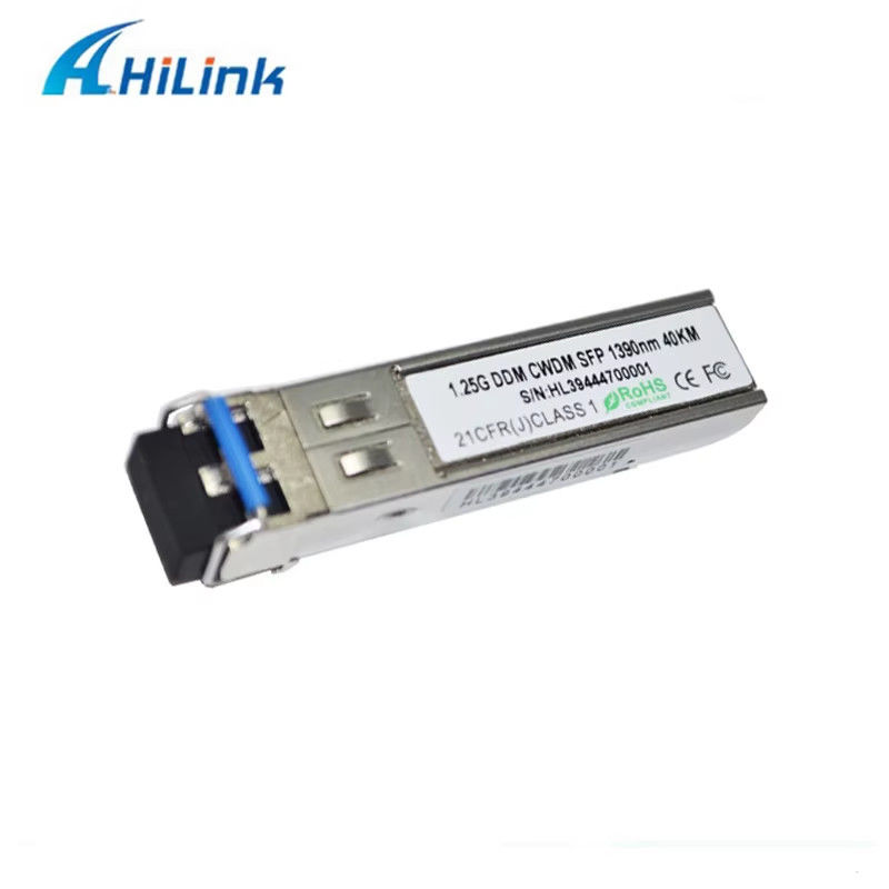 China Factory 1000Base 1.25G SFP Dual LC Connector CWDM 40KM LC 1270-1610nm Optical Transceiver Glasfaserausrüstung