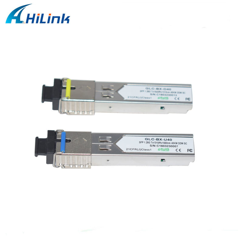 Hilink 1.25G SFP BIDI 40KM 1310/1490 ((1550nm) LC/SC Stecker Glasfasermodul
