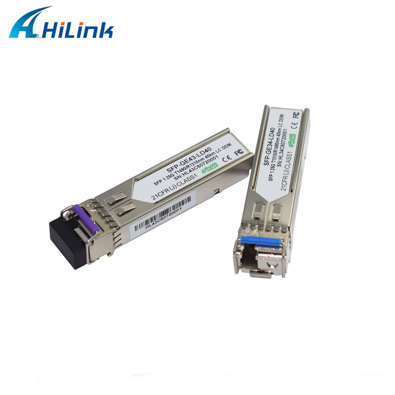 Hilink 1.25G SFP BIDI 40KM 1310/1490 ((1550nm) LC/SC Stecker Glasfasermodul