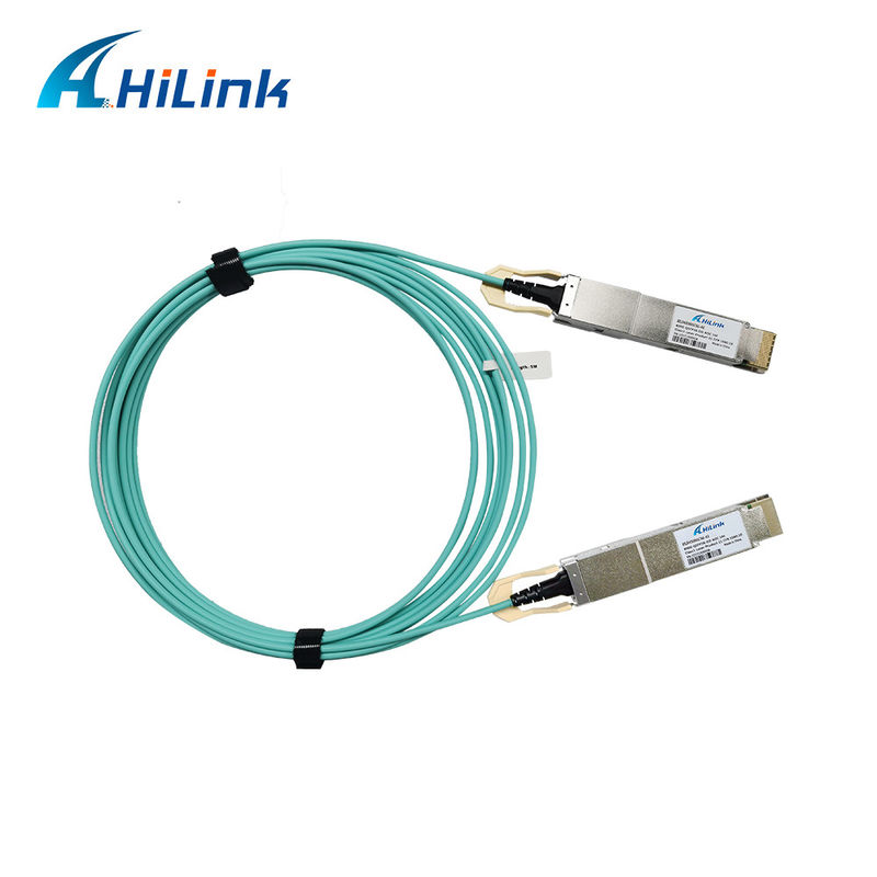 400G QSFP DD Active Optical Cable 8x26.5625GBd(PAM4) Electrical Interface DDM 3M MMF Cable