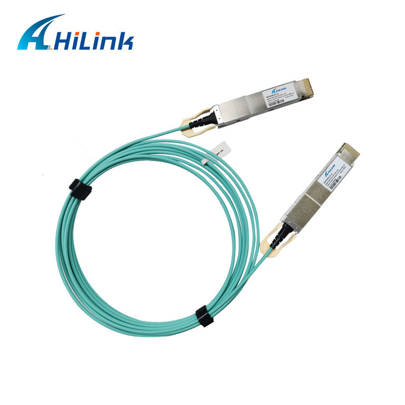 400G QSFP DD Active Optical Cable 8x26.5625GBd(PAM4) Electrical Interface DDM 3M MMF Cable