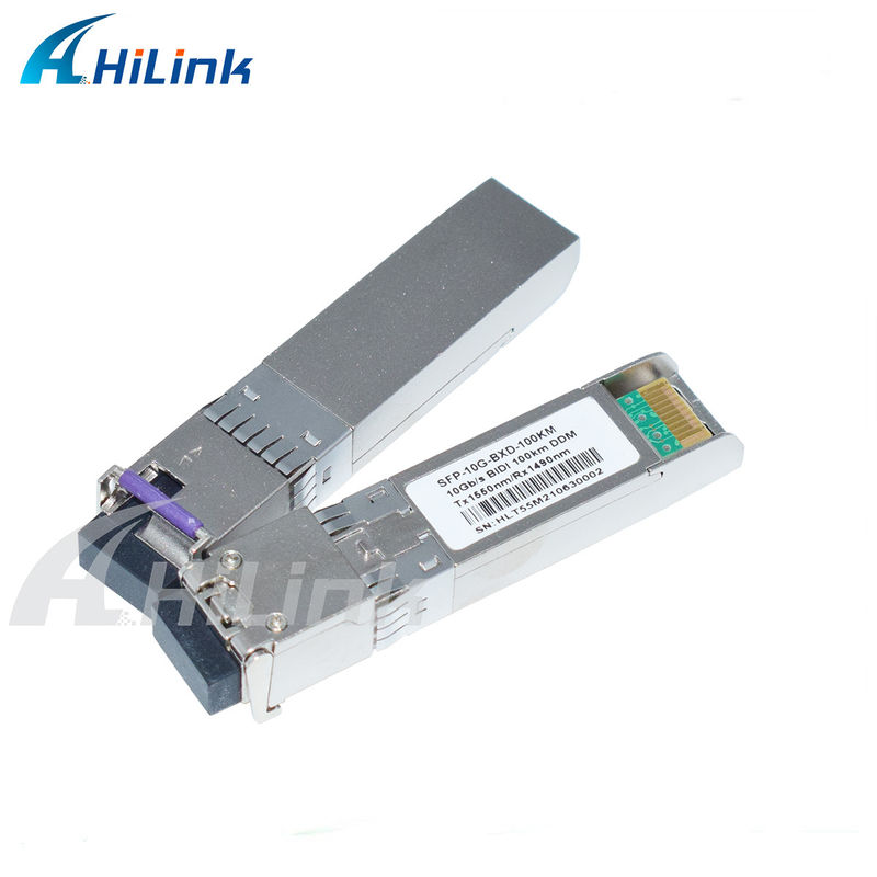 10G SFP BIDI Transceiver Modul 3- 100KM Reichweite 1490/1550NM EML APD für schnelle Fernnetzwerke
