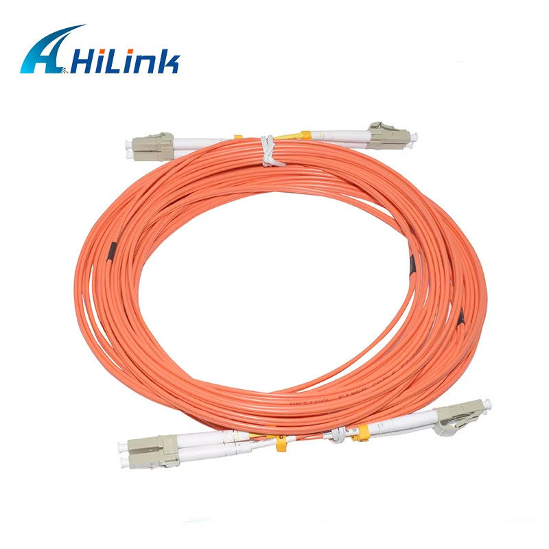 5M LC/UPC zu LC/UPC Patch Cord 2,0 mm Duplex Multi-Mode OM2 Faserkabel