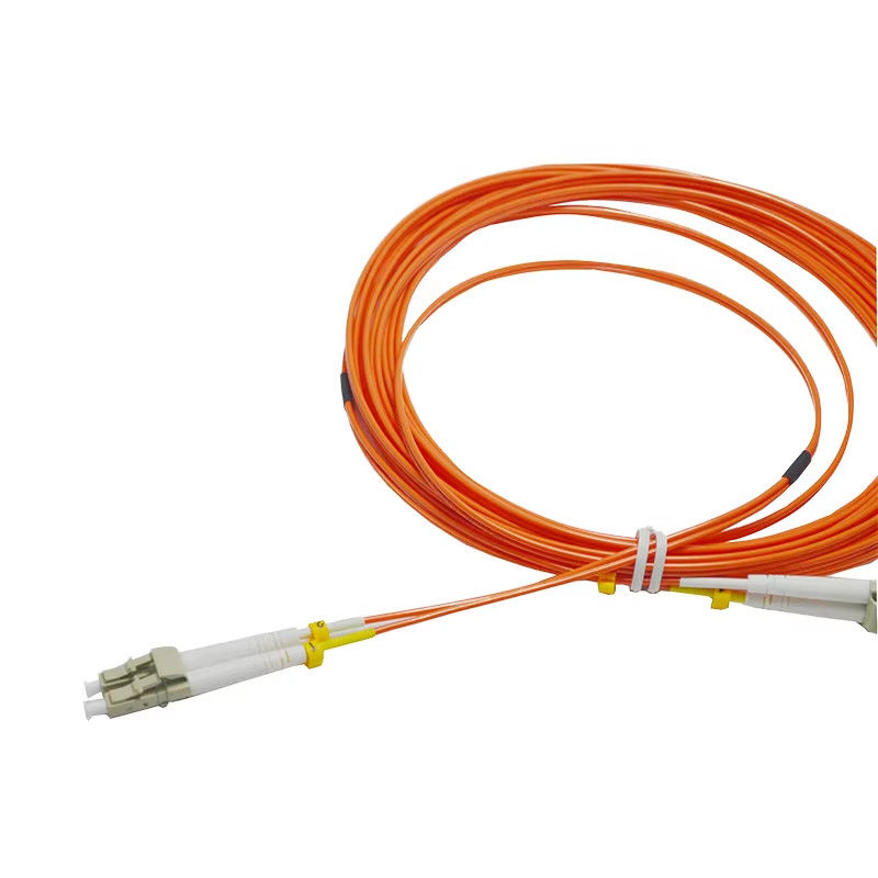 5M LC/UPC zu LC/UPC Patch Cord 2,0 mm Duplex Multi-Mode OM2 Faserkabel