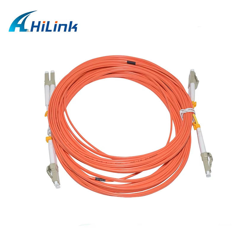 5M LC/UPC zu LC/UPC Patch Cord 2,0 mm Duplex Multi-Mode OM2 Faserkabel