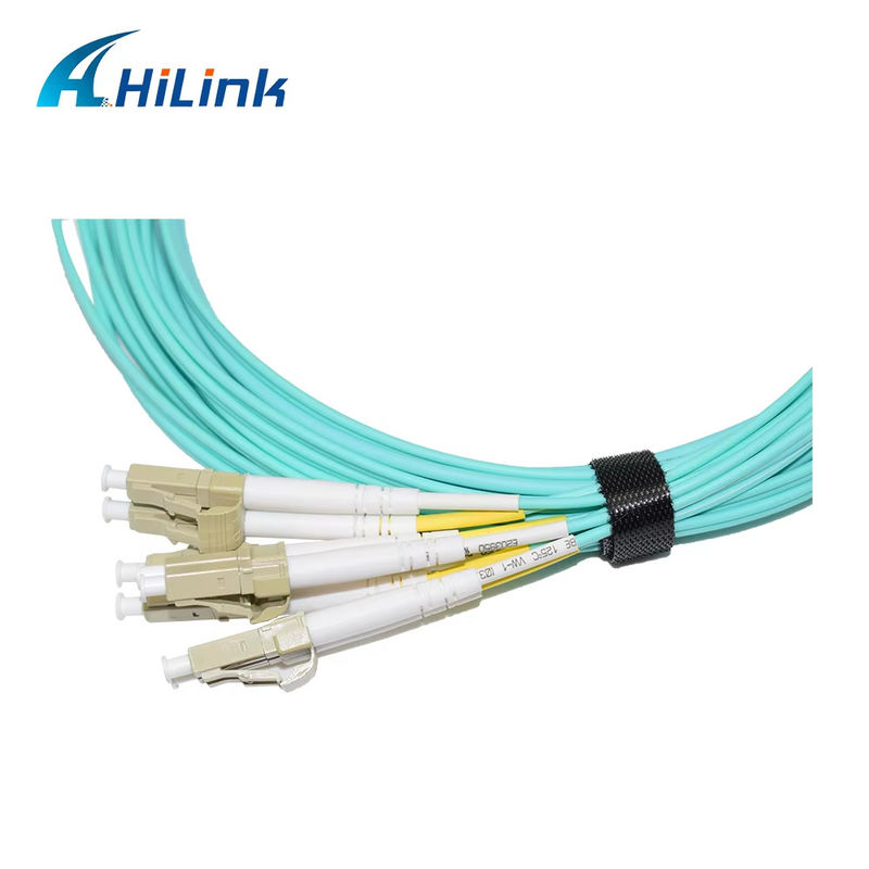 40G QSFP+ bis 8xLC AOC 3M Breakout Active Optical Cable für sehr kurze Entfernungen