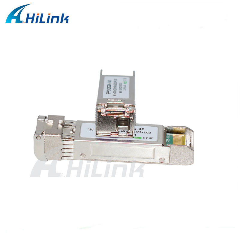 25 Gbit/s 40 km SFP28 BIDI Transceiver LC Einzelanschluss Hot-Plug-fähig Vollständig RoHS-konform