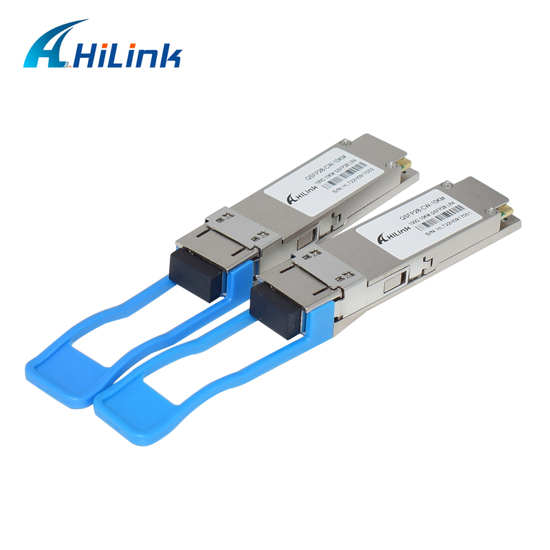 10 KM Hot Pluggable 100Gb/s QSFP28 CWDM4 Optical Transceiver Modul für LAN-WAN-Ethernet-Switches Router-Anwendungen