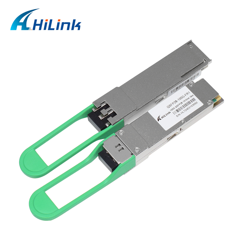 HL-QSFP28-100G-80 100 Gbit/s QSFP28 BiDi 80 km Transceiver, Hot-Pluggable, Simplex LC-Steckverbinder, EML+PIN mit SOA, Singlemode, DDM