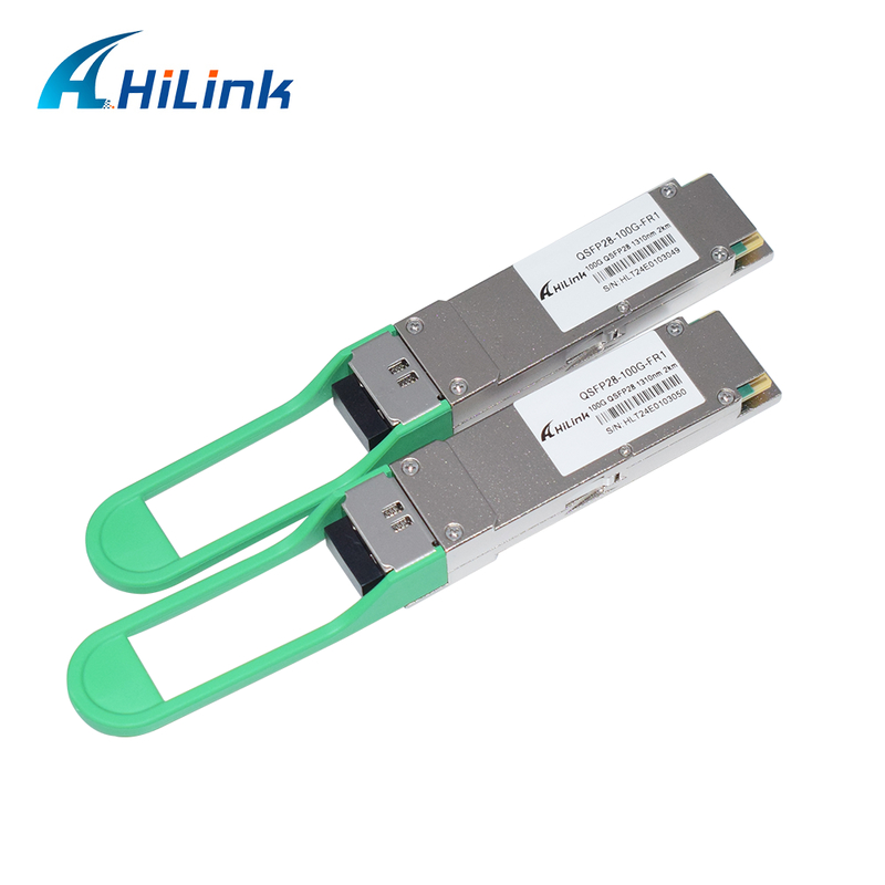 HL-QSFP28-100G-80 100 Gbit/s QSFP28 BiDi 80 km Transceiver, Hot-Pluggable, Simplex LC-Steckverbinder, EML+PIN mit SOA, Singlemode, DDM