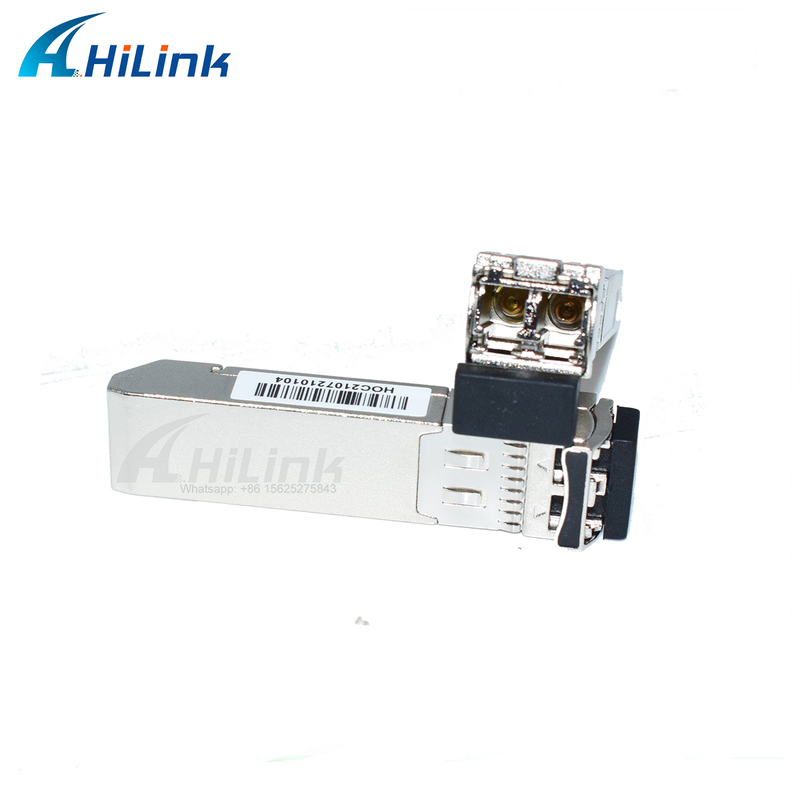 10Gbps 850nm 300m Multimode SFP+ Modul Warmanschluss-Faseroptiktransceiver mit DDM-Funktion