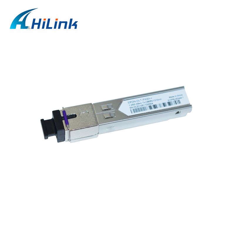EPON OLT SFP Transceiver mit PX20+ PX20++ PX20+++ für 1,25 Gbit/s Datenrate und 20 km Übertragung