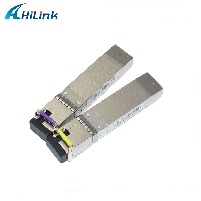 25Gb/s SFP28 BIDI Transceiver with 80km Reach and RoHS 6 Compliance Hot-Pluggable Single LC DDM