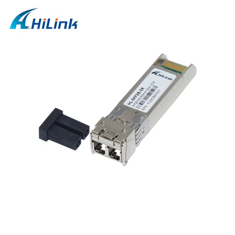 Hilink 25G SFP28 Optical Transceiver mit 100M-Distanz 3 Jahre Garantie und CE RoH-zertifiziert