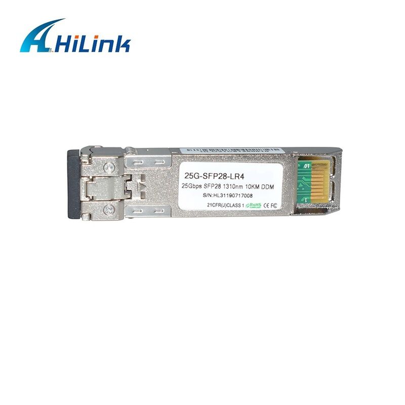 Hilink 25G SFP28 Optikmodul mit 3,3 V Stromversorgung für 25GBASE-LR Ethernet im kommerziellen Temperaturbereich
