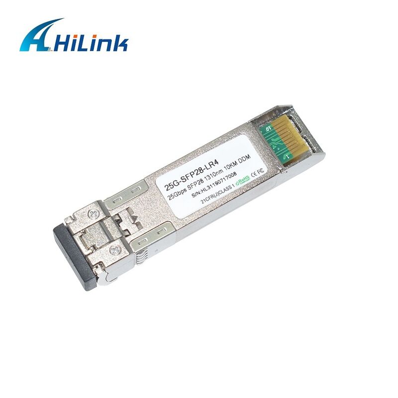 Hilink 25G SFP28 Optikmodul mit 3,3 V Stromversorgung für 25GBASE-LR Ethernet im kommerziellen Temperaturbereich