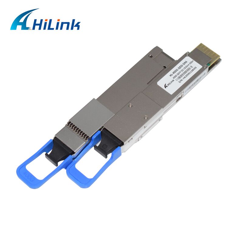 Hilink HL-400G-QDD-DR4 400Gb/s 500M QSFP-DD DR4 MPO-12 Optical Transceiver Kompatibles Modul