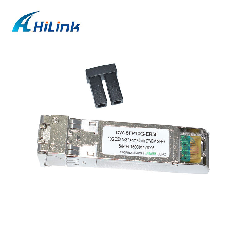 Hilink 10Gb SFP+ DWDM SFP 100GHZ CH17~61 Optional 40km Transceiver Optical Module Duplex LC Kommerziell Industriell